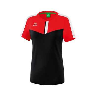 Erima Sport-Shirt Squad schwarz/rot Damen